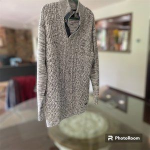 Men's JB Hall Heavy Sweater XL Gray Woven